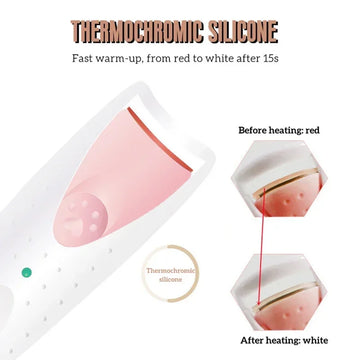 Electric Eyelash Curler – Fast-Heating, Long-Lasting Curl & Portable Design