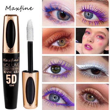 Silk Fiber Eyelash Mascara – Long-Lasting, Volumizing & Waterproof Formula